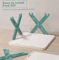 Foldable 4-Tier Shoe Rack Organizer